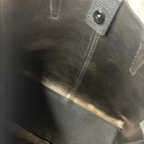 Botkier Hudson Black Leather Tote Bag - Picture 11 of 16